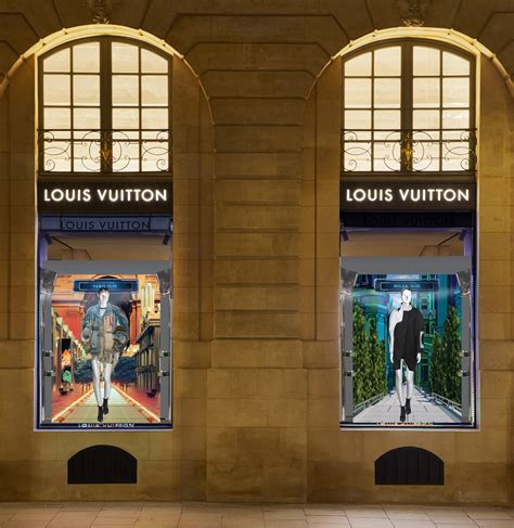 vitrine louis vuitton place vendome|Louis Vuitton paris logo.